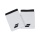 Babolat Schweissband Jumbo Logo Handgelenk weiss/schwarz - 2 Stück